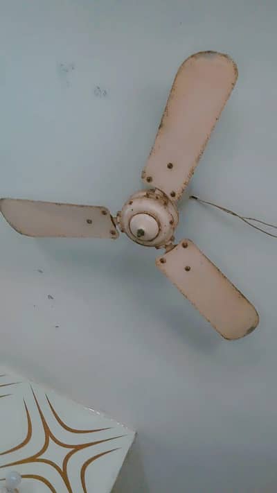 old ceiling fan