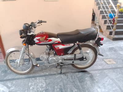 honda CD 70 177 kms drive double samn
