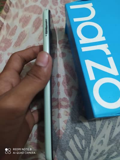 realme narazo 50i with box pta official dual SIM