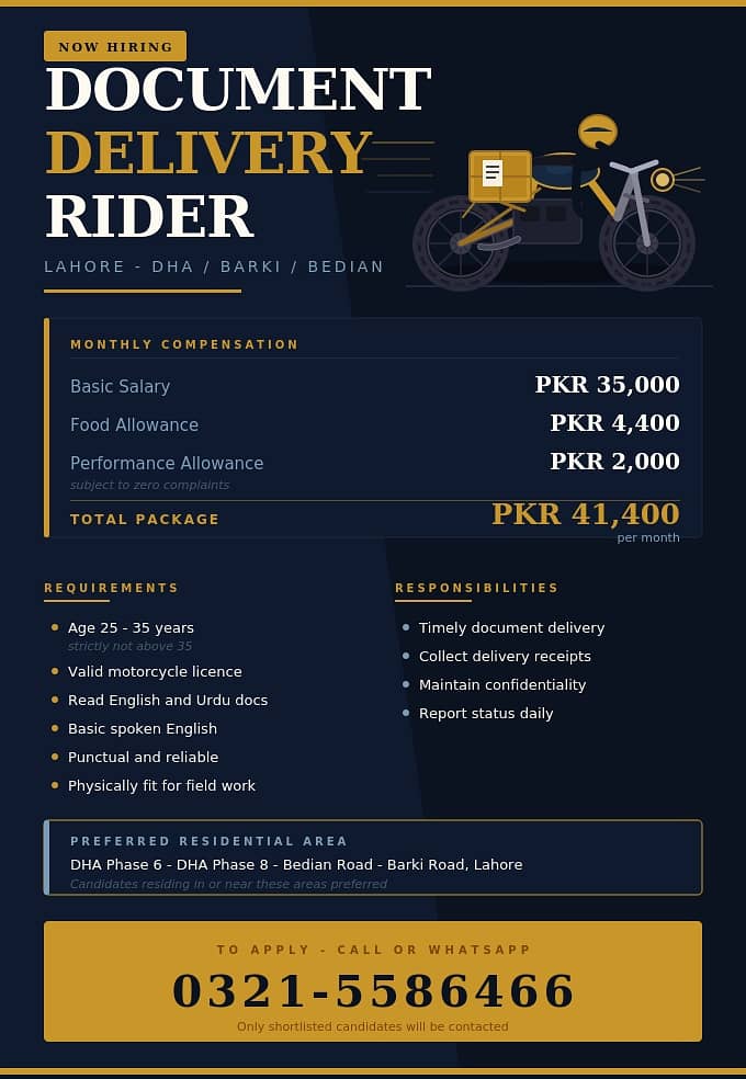 Document Delivery Rider 0