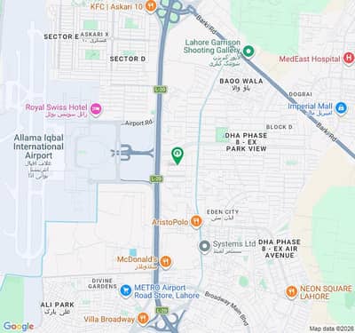 Main ki Back 84-Marla Corner Surrounding Houses Plot For Sale Near Macdonald Park Masjid Commercial
