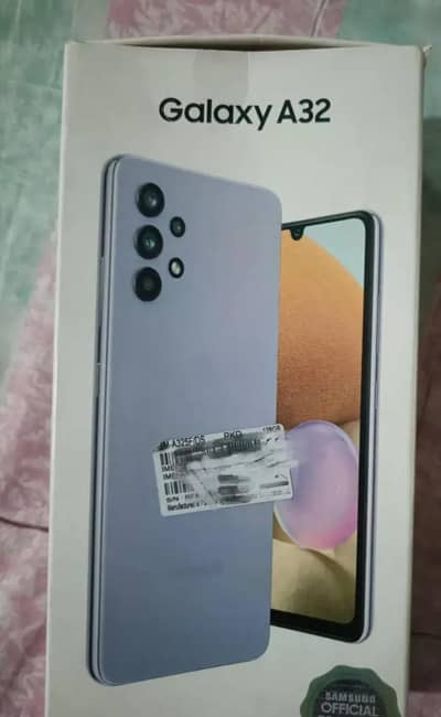 SAMSUNG A32 PURPALE COLOR 10 BY 10 CONDITON MORE ONLY CALL 03006661478