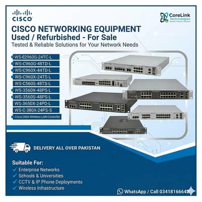 Cisco Switches Series | Used/Refurbished | Switch | Cisco | Wireless