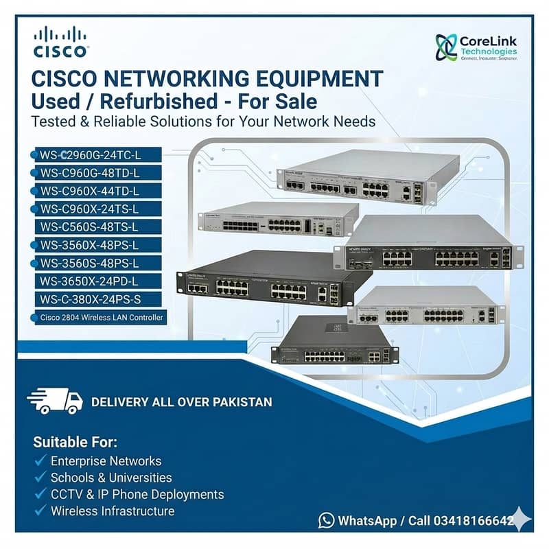Cisco Switches Series | Used/Refurbished | Switch | Cisco | Wireless ...