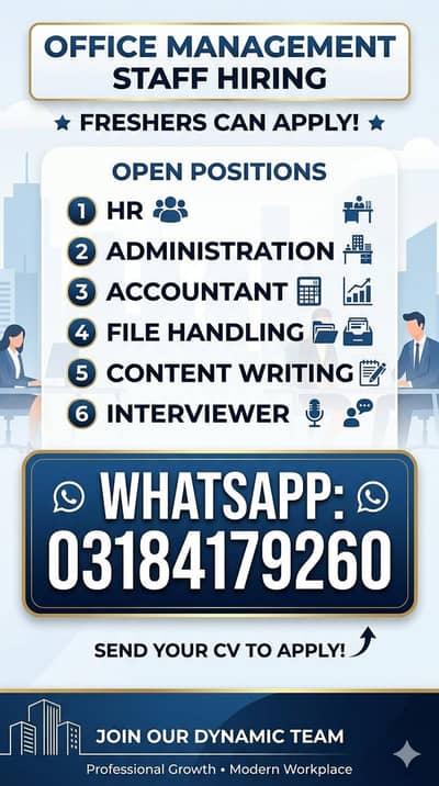 Urgent Hiring