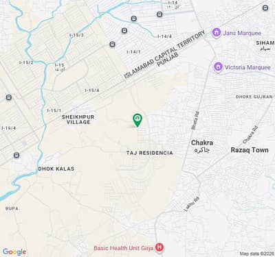 5 Marla Plot for Sale Taj Residencia Islamabad