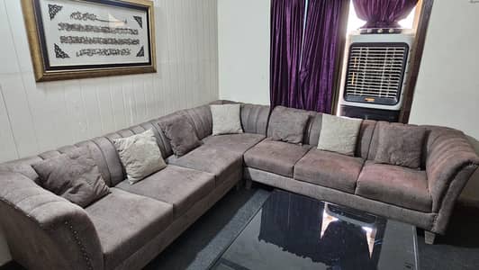 L-shaped 7 seater sofa