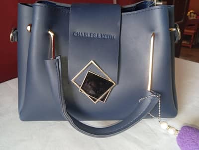 womens blue bag