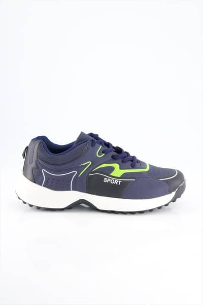 blue sports gripper shoes