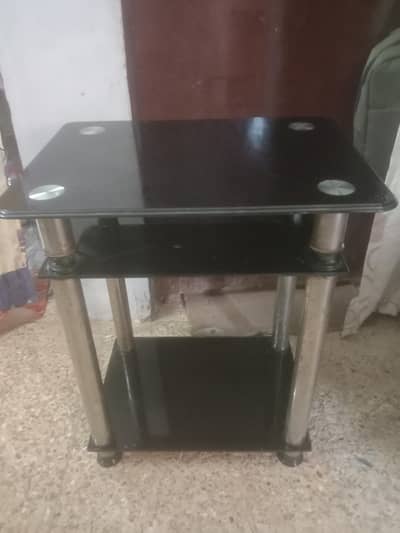 tv trolley Black colour  good condition no break