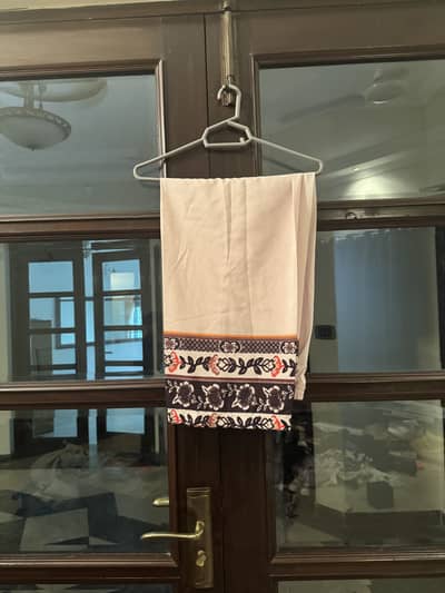 Off white printed co-ord