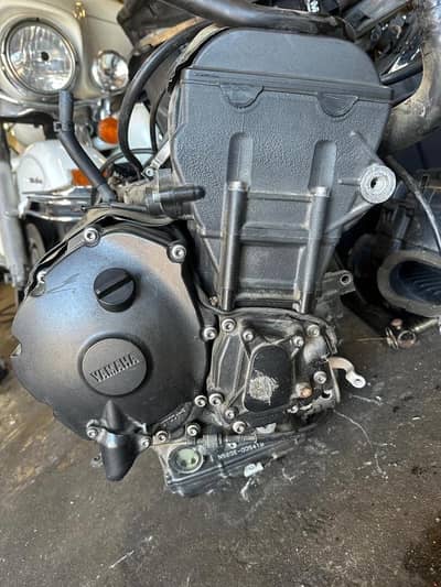 yamha r1 2008 model engine kitt complete  and other parts