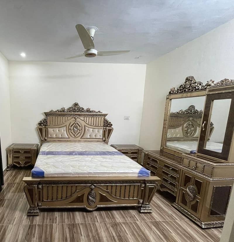 Bed side table with wardrobe 0