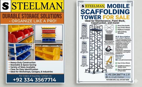 Mobile Scaffolding Tower For Sale | Heavy Duty Rolling Scaffold