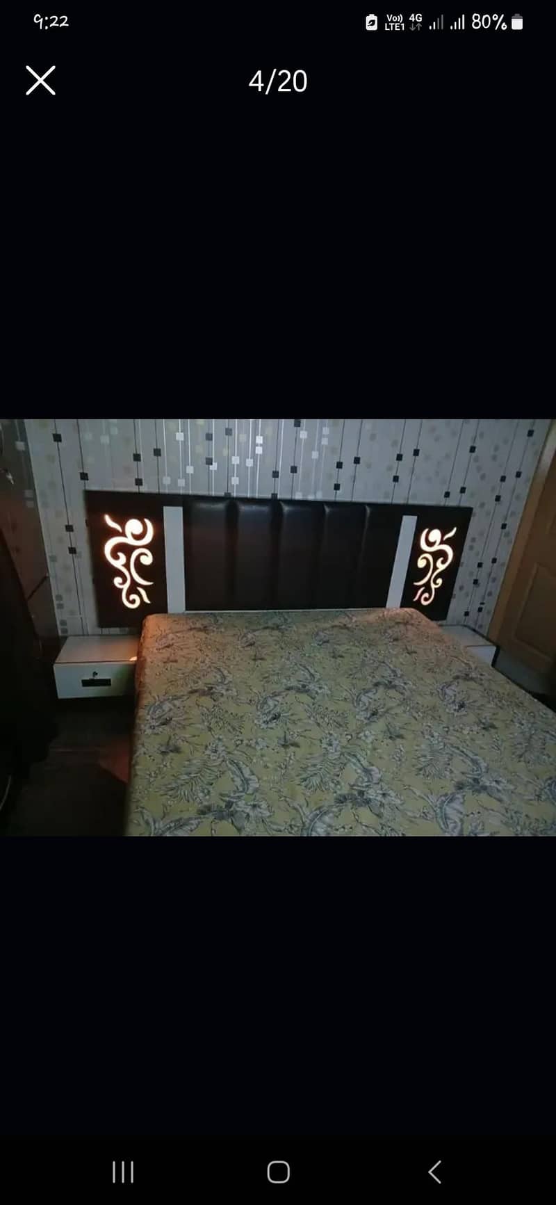 Bed Set dico painted. 0