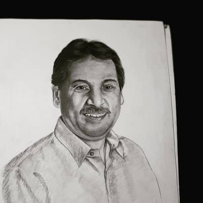 Realistic Pencil Sketch Portraits | Custom Handmade Gifts | Lahore Ar