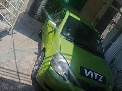 Toyota vitz green color book file original engine fit