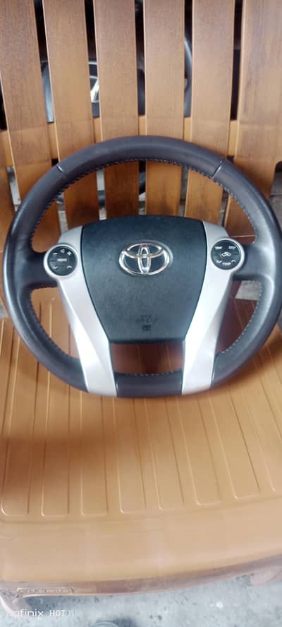 Toyota aqua Prius multimedia steering wheel available
