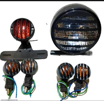 70cc 125cc Cafe Racer Lights Set