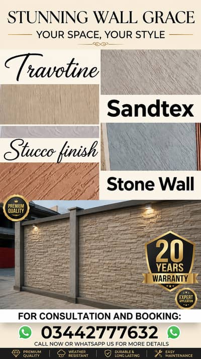 Travotine,best Travotine ,Stucco Finish,Sandtex All TYPES OF AVAILABLE