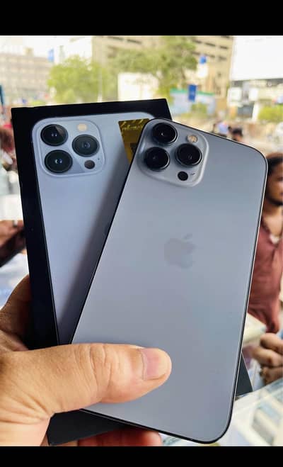 IPHONE 13 pro max PTA approved HK dual physical with box