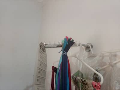 Stainless Steel Wall Mount Cloth Hanger Stand / Display Hooks"
