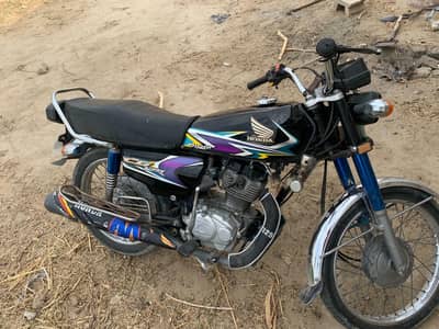 125. honda black collar