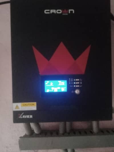 crown Xavier 3kva soler invarte hybrid 24 volt battery sport