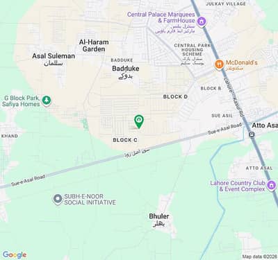 5 Marla plot for sale in central park ferozpur road lahore