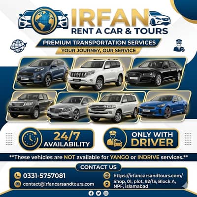 Rent A Car Karachi , With Driver, Civic , Gli , Revo , Coaster , Vigo