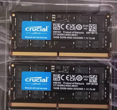 DDR5 RAM NEW NEVER USED 32GB