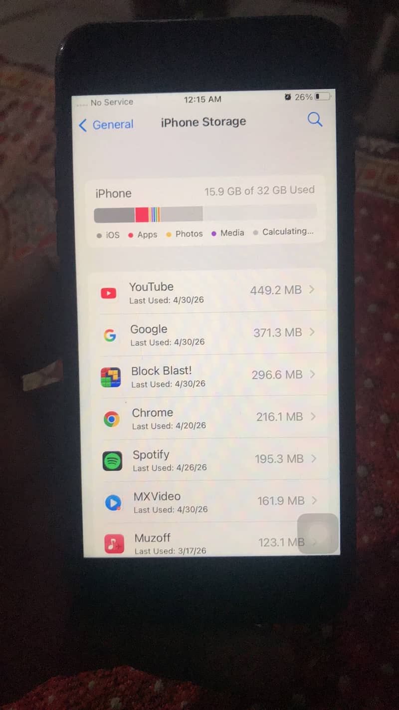 Iphone 7 32GB 4