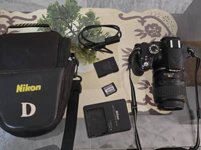Nikon DSLR D3200 full bag in Good Condition