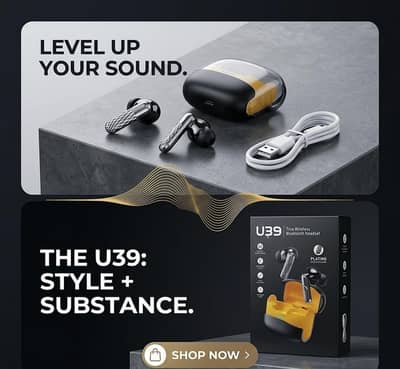 u39 Earbuds premium quality available