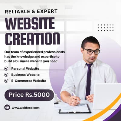 Professional Business Website in Just Rs. 5000