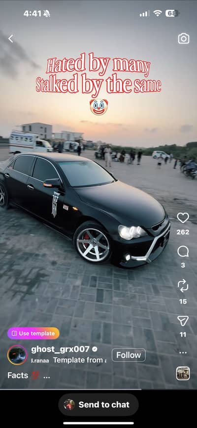 Mark x back bodykit