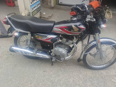 Honda 125 24 model registerd