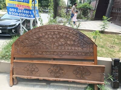 Dubel bed intique