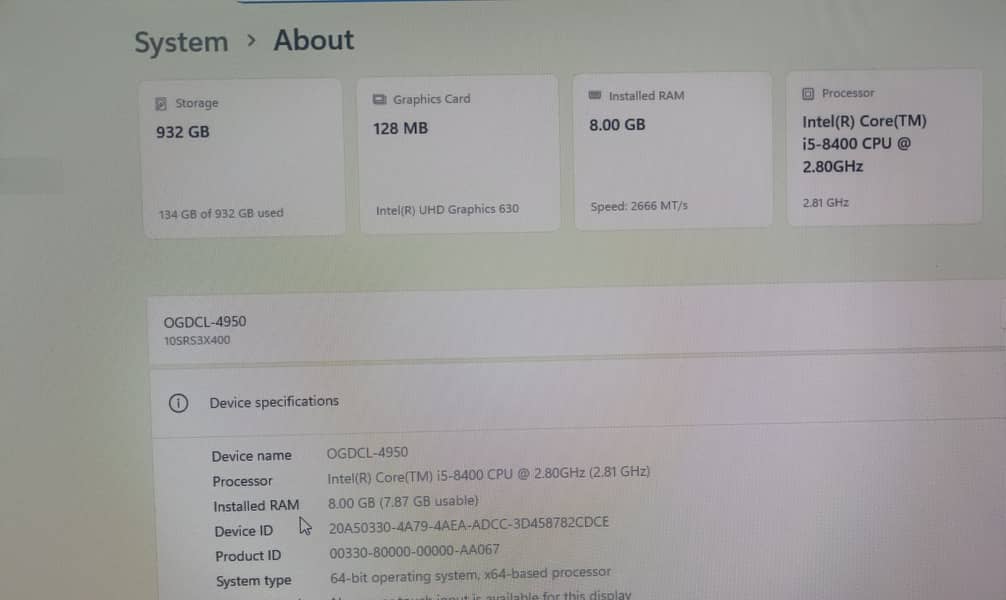 Lenovo computer  3