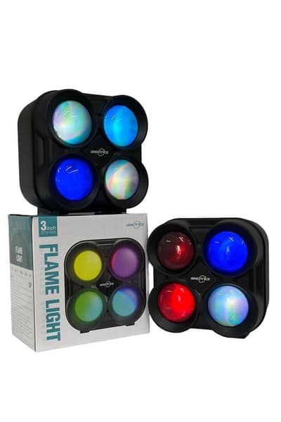 Wireless speaker with rgb lights