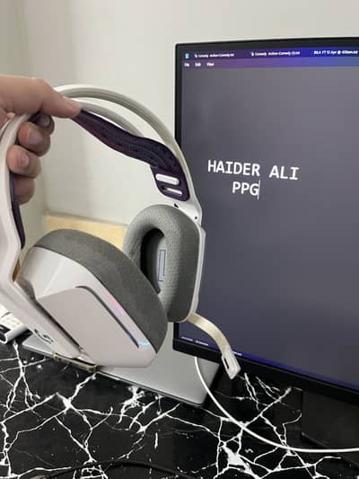 Logitech G733 wireless headphones