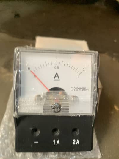 Selco electric panel meters volt meter ampere meter