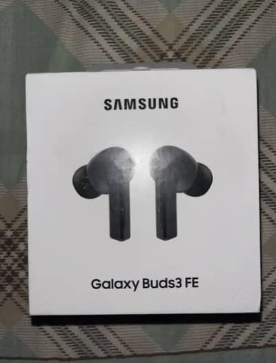 Samsung buds 3fe box pack black colour