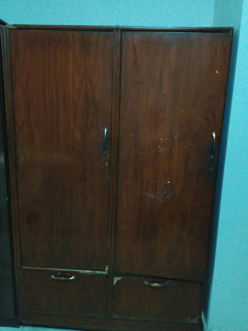Bed,Bedsides,Dressing table and cupboard 2