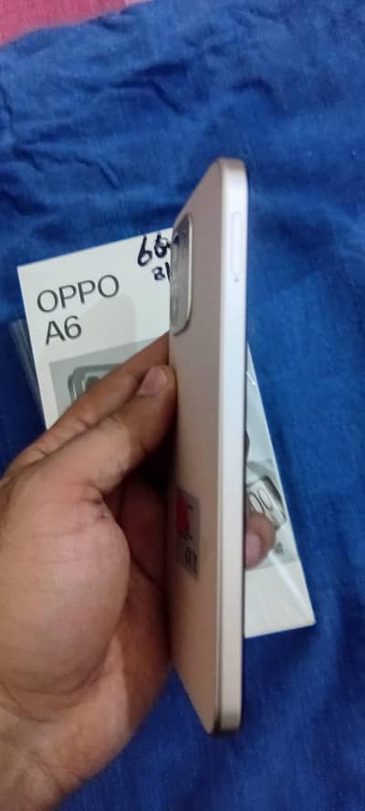 oppo A6 8gb 256gb (one month used)
