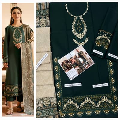 Ladies 3 Piece Suit| Lawn Collection| Eid Collection |Fancy suit| Suit
