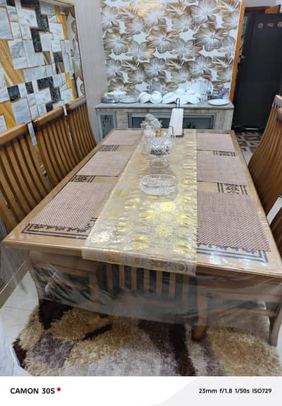 dining table with 6 chairs