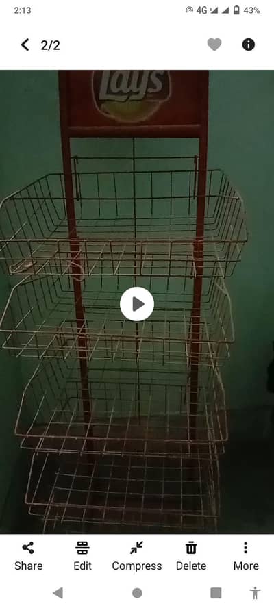 LAYS PAPER STAND