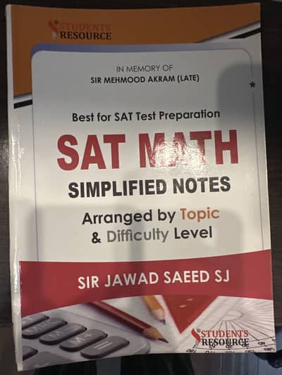 sat math simplified notes sir jawad saeed