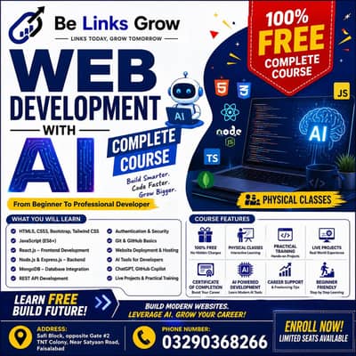 Free Web Development With AI – Complete Course